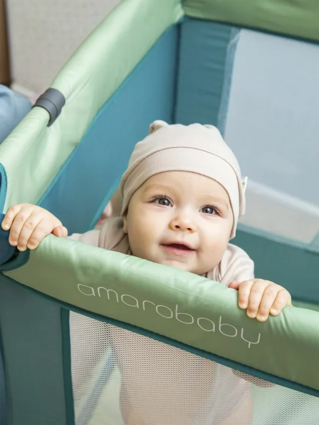 Детский манеж-кровать Amarobaby Multiform — фото 7