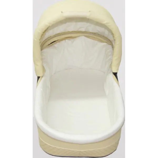 Детская коляска Esperanza Classic Leatherette 2 в 1 кожа Цвет рамы - Белый Маленькие колеса фото 7