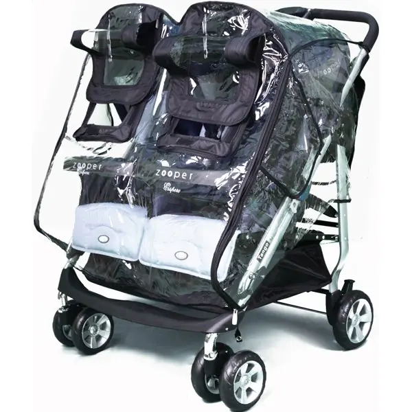 Дождевик Esspero Cabinet Duette для двойни — как выглядит в жизни