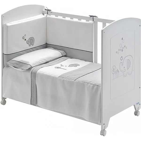 Детская кроватка Micuna Elephant 120 х 60 см — как выглядит в жизни