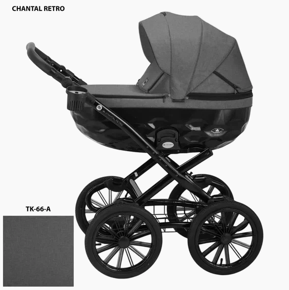 Детская коляска Adamex Chantal Retro 2 в 1 фото 7