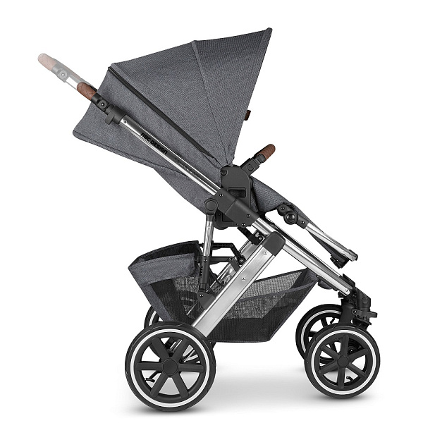 Детская коляска ABC-Design Salsa 4 Air 2023 2 в 1 на серебряной раме фото 12