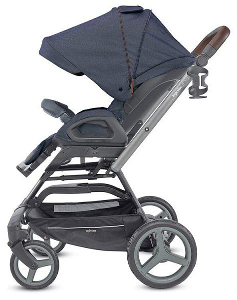 Детская коляска Inglesina Quad System 4 в 1 на шасси Quad Titanium Black Coffee фото 4
