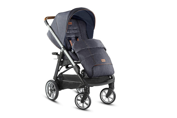 Детская коляска Inglesina Aptica System Quattro 4 в 1 на шасси Aptica Graphite Cuoio фото 7