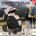 Детская прогулочная коляска Sweet Baby Contente Plus (Beige
						
					) — Фото