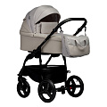 Детская коляска Indigo Impulse Eco 2 в 1 (02 бежевая кожа+бежевый
						
					) — Фото