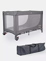 Детский манеж Mowbaby Play (grey
						
					) — Фото