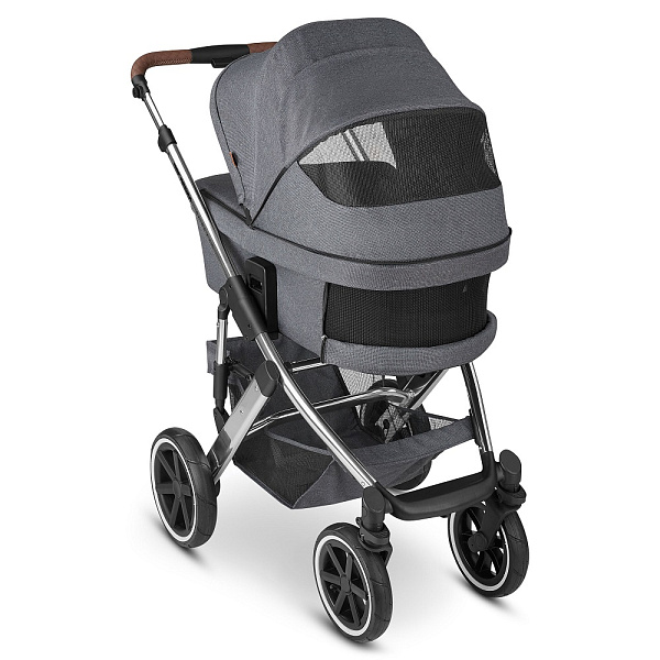Детская коляска ABC-Design Salsa 4 Air 2023 2 в 1 на серебряной раме фото 4
